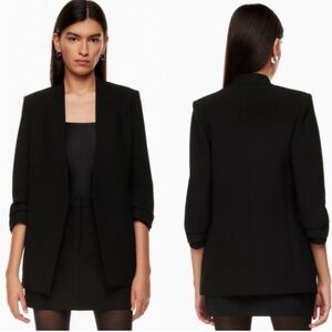 Aritzia Babaton Power Blazer Black Size 0